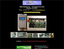 Tablet Screenshot of masis.com